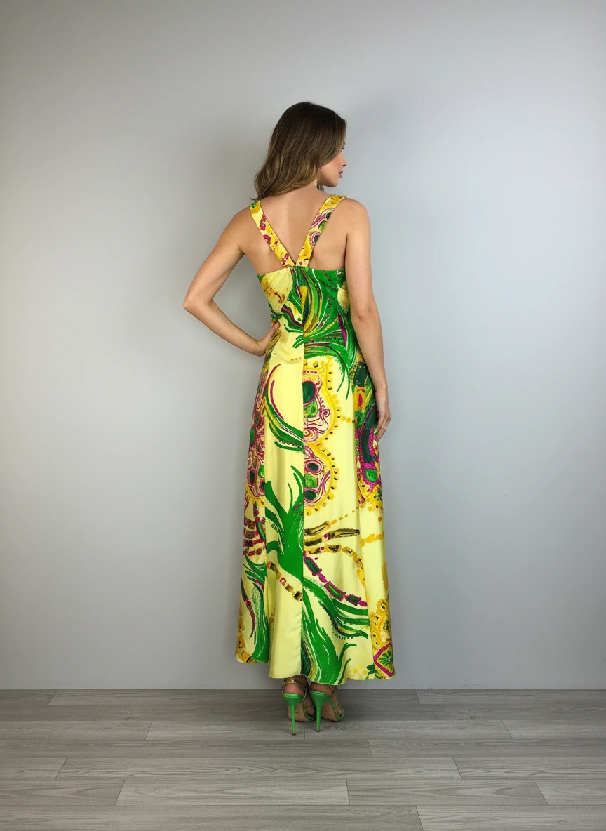 Blusa Patchwork Artística con Estampado Geométrico - Imagen 2